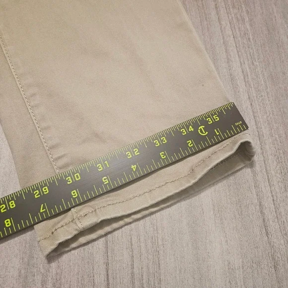 Lucky Brand 410 Athletic Slim Pants Mens 33x30 Tan Khaki 4-Way Stretch - Picture 6 of 8